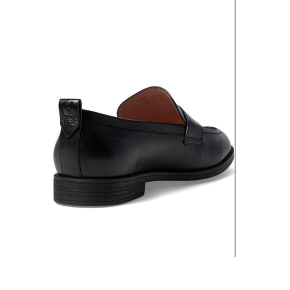 W28188 COLE HAAN WOMEN STASSI PENNY LOAFER BLACK LEATHER SIZE 7 B - Picture 7 of 8